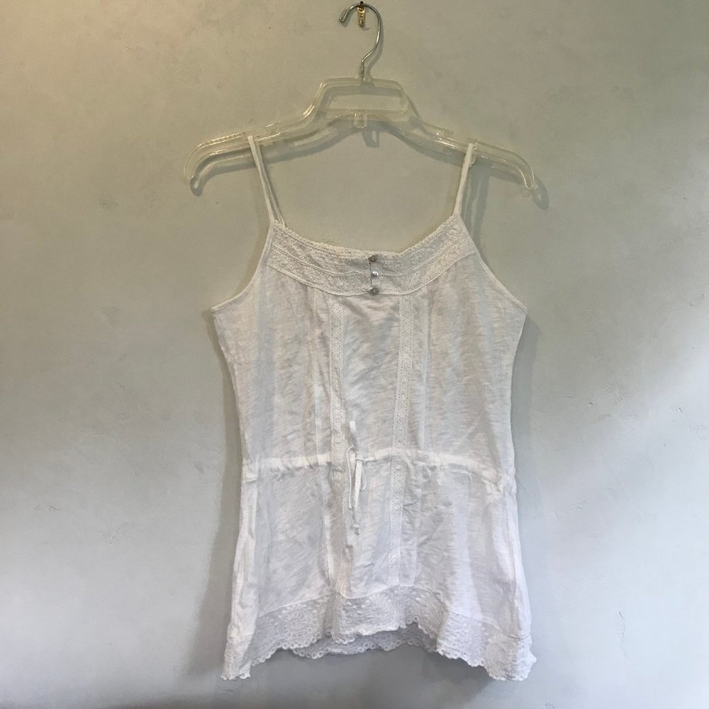 White tank top